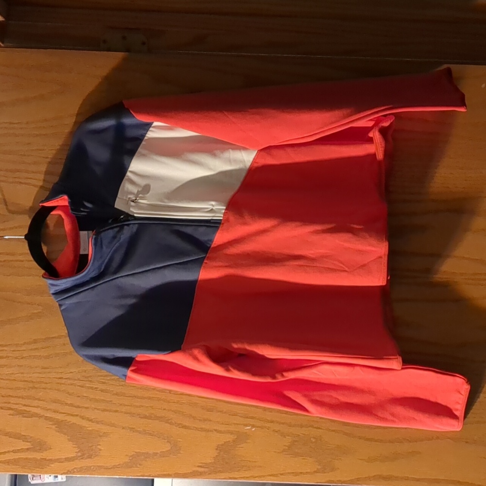 Cropped Quarter Zip Columbia Fleece